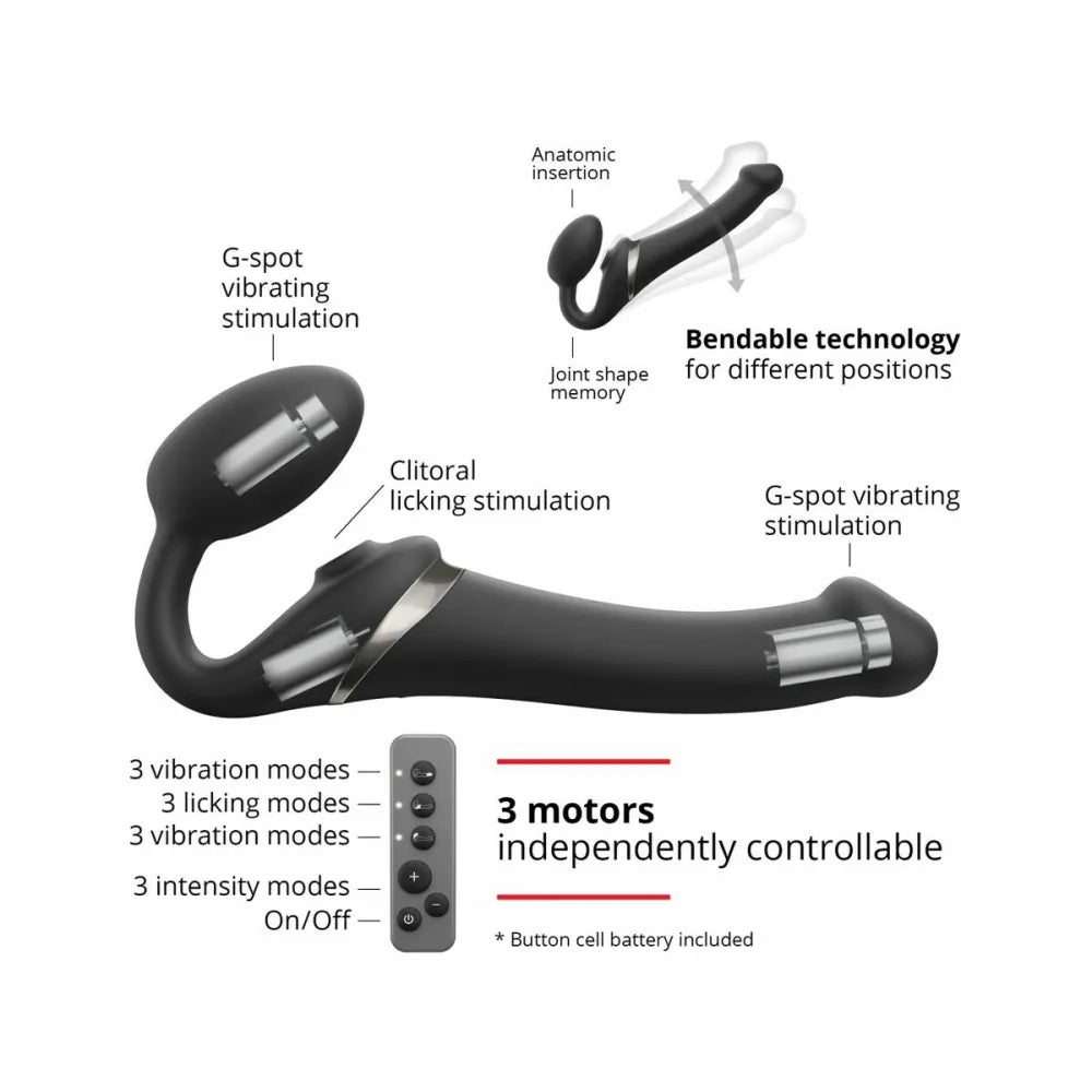 Dildo By Straponme 6017364 Black L